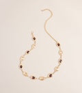 Gem Theory Rhinestone Concho Chain Belt