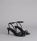 Last Minute Plans Kitten Stiletto Heels